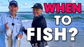 Beach Fishing TACTICS on WHEN I Choose To Fish!