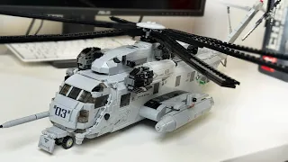 CH-53E Super Stallion Helicopter LesDiy Lego Build Review