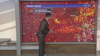 Tracking a tornado in the River Valley early Sunday morning