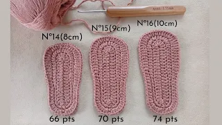 Solinha de crochê - Tamanhos 8cm (nº14), 9 cm(nº15) e 10 cm(nº16).