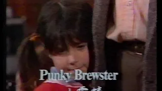 "Punky Brewster" promo - ATV World (11/06/86)