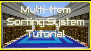 The Categorizer: Multi-Item Sorting System Tutorial + Download | Minecraft