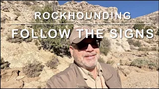 Rockhounding - Follow the Signs