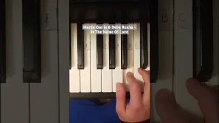 Martin Garrix & Bebe Rexha - In The Name Of Love - piano tutorial