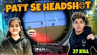 PATT SE HEADSHOT | JONATHAN AAJ SNIPER CHALAYEGA | EVIL | LANGOTI | 27 KILL SOLO | GOD GAMEPLAY | MN