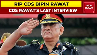 Throwback: CDS Gen Bipin Rawat's Exclusive Interview With India Today