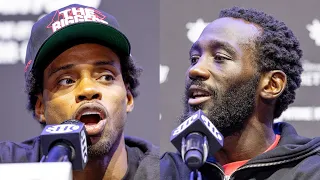 Terence Crawford gets ANGRY at Errol Spence Jr Team & GOES OFF on them • Final Press Conference