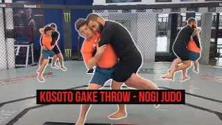 Judo Trip Kosoto Gake details -  No Gi  - Coach Zahabi