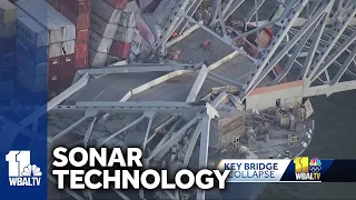 Sonar helping to map debris from Key Bridge collapse