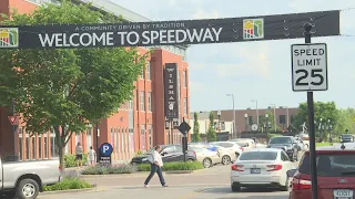 Town of Speedway laid out as "horseless carriage" town