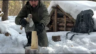 ЗЕМЛЯНКА В ЛЕСУ | ПРОСУШИЛ ПОСТРОЙКУ ПОСЛЕ ЗИМЫ | ЛЕПЕШКИ НА ПЕЧИ