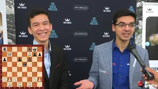 Anish Giri on missing a golden chance to beat Nodirbek Abdusattorov | WR Chess Masters 2023