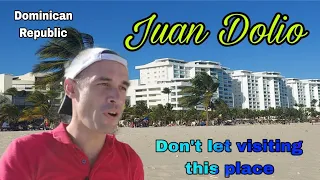YOU HAVE TO VISIT THIS BEAUTIFUL BEACH|🏊‍♀️🐬💥OTRA OPCIÓN FUERA DE PUNTA CANA|VISITÉ JUAN DOLIO|