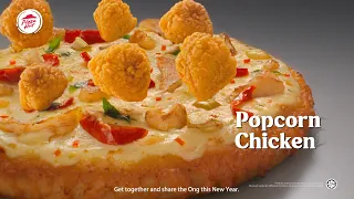 Ong Lit Lit Buttermilk Pizza With Popcorn Chicken