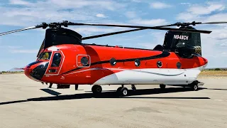 CH 47D Chinook Helicopter Water Bombers