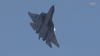 МАКС 2019 Тренировочные полёты СУ-57    20 авг 2019