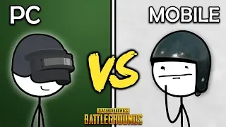 PUBG PC Gamers VS PUBG Mobile Gamers