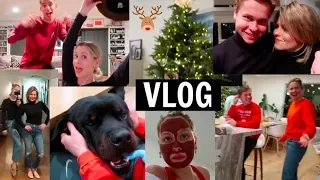 VLOG: Christmas festivities, family parties, & dancing