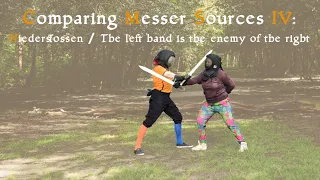 Comparing sources IV Niederstossen / "the left hand is enemy of the right"