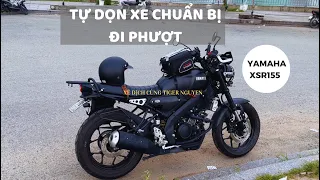 Yamaha XSR155 dọn kiểng | Cắt đuôi, thay xi nhan, bảo vệ tay lái cho XSR155