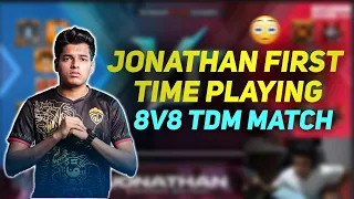 JONATHAN FIRST TIME PLAYING 8V8 TDM FIGHT 🔥