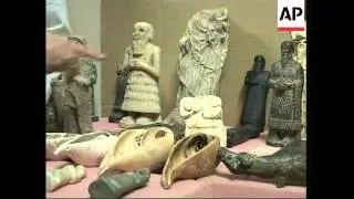 701 artifacts, stolen after fall of Saddam's regime, retrieved