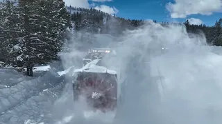 The Terrifying Power of Union Pacific's Rotary Snow Plow