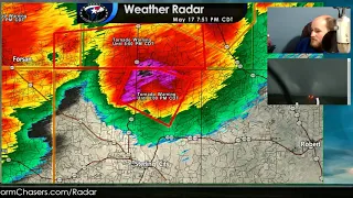 5/17/2021 LIVE Texas Tornado Coverage (Sterling City Tornado) {D}