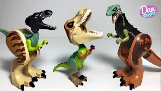 LEGO HYBRID DINOSAURS JURASSIC WORLD FALLEN KINGDOM Indoraptor, T-Rex, Carnotaurus & more!