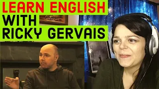 Learn English with Ricky Gervais  (pilot)  -  REACTION