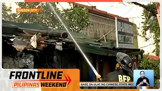 Limang bahay sa Quezon City, nasunog | Frontline Weekend