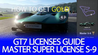 GT7 Master Super License S-9 - Gold Standard Step by Step Tutorial Guide - Red Bull Ring AM Valkyrie