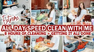 *NEW* EXTREME ALL DAY SPEED CLEAN WITH ME | CLEANING MOTIVATION | GET IT ALL DONE! | SHELBY MARYBETH