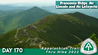 AT Thru Hike Day 170 - Beautiful Franconia Ridge On a Beautiful Day