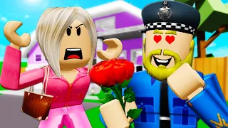 Officer Finkleberry Has A Crush On A Karen! A Roblox Movie (Brookhaven RP)