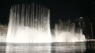 The Dubai fountains