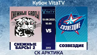 Кубок VitaTV  Снежные Барсы 2 - Созвездие 10:30 13.08.2023 2013 Г.Р.