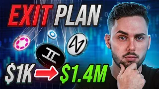 My Complete 2024 Crypto Bullrun Exit Plan To Make MILLIONS!