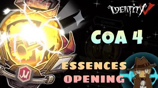 【Identity V】 Abyss Treasure IV / COA 4 Essence Opening!