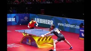 #ITTFWORLDS2018 MENS TEAM FINAL: GERMANY #1   TIMO BALL VS CHINA #1    MA LONG