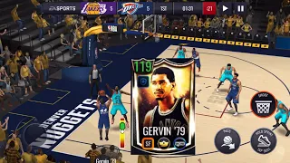 Best SF? 110 ovr Monthly Master George Gervin Gameplay NBA LIVE MOBILE SEASON 7