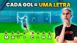 A CADA GOL DESBLOQUEIA A LETRA DO NOME DE UM ESTÁDIO!