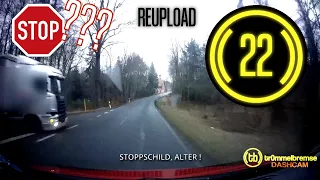 LKW überfährt Stoppschild, Frank fährt bei Rot , VW Käfer | Kurier Dashcam #022 #REUPLOAD
