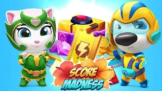 Talking Tom Hero Dash - SCORE MADNESS Emerald Angela NEW Skin & Super Stripe Hank NEW UPDATE 2022