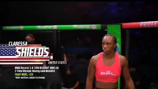 Clarissa Shields VS Abigail Montas-Highlights