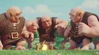 Clash of Clans   Варвар На Пушечном Ядре