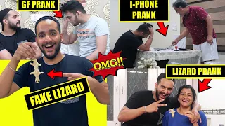 Funniest *PRANKS* on my FAMILY for 24 hours !! (Breaking I-PHONE prank )