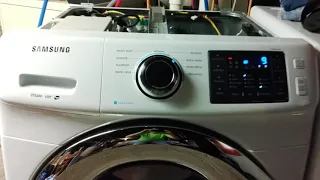 Sumsung 4E error, front load washing machine. Solved!!