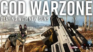 Call of Duty Warzone new guns tryouts!