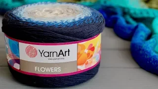 ПРЯЖА YarnArt FLOWERS. Подробный обзор и ЧЕСТНЫЙ отзыв о пряже.